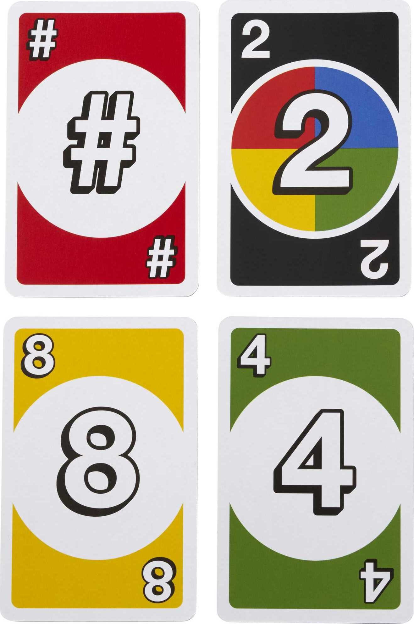 DOS Card Game for Family & Game Night from the Makers of UNO and Featuring Two Discard Piles - image 5 of 7