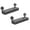 Grey, variant on 2026 New Corrugated Suction Cup Storage Holder, No-Drill Movable Shower Shelf with Drainage Trays, Glacier Pattern Bathroom Organizer for Shower Kitchen Hotel -Grey+White, 2pcs