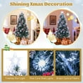 thumbnail image 6 of Costway 7 FT Flocked Christmas Tree Artificial Xmas Tree with 270 Branch Tips &Pine Needles, 6 of 10