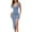 #307-Blue, variant on Taylonsss Womens V Neck Slim Fit Backless Slit Sleeveless Dress Stylish Party Evening Outfit