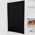 thumbnail image 2 of Persianas plisadas autoadhesivas, cortinas opacas para ventanas de cocina, baño, balcón, cortinas para ventanas de café u oficina, 2 of 5