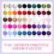 thumbnail image 3 of Set de Esmaltes de Gel Beetles 50 Colores Brillantes Ojo de Gato con Pincel, 3 of 7