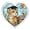 Acrylic Heart-Shaped Wind Chime Under $5 a4, variant on Usloyux Acrylic Heart-shaped Puzzle Wind Chime Pendant, 94-Piece Puzzle Sun Catcher Hanging Decor, Porch Garden Courtyard Outdoor Display Ornament