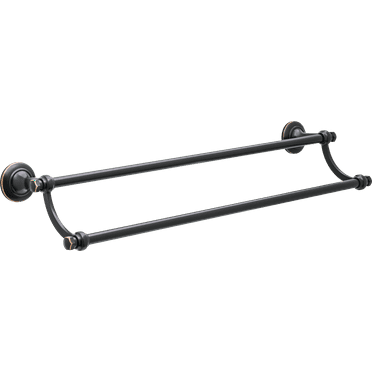 Better Homes & Gardens Holbrook 24" Double Towel Bar, Towel Holder, Oil Rubbed Bronze