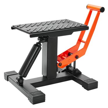 440LB Dirt Bike Lift Stand – Hydraulic Motorcycle Jack w/ Adjustable Height (10-18) – Anti-Slip Rubber Platform for Pit Bike Repair & Maintenance 440LB Dirt Bike Lift Stand – Hydraulic Motorcycle Jack w/ Adjustable Height (10-18) – Anti-Slip Rubber Platform for Pit Bike Repair & Maintenance