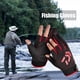 thumbnail image 4 of Guante de pesca de flecha unisex con corte de 3 dedos Guantes de pesca antideslizantes (negro rojo) Likrtyny Deportes al aire libre Salida diaria Juego de fiesta, 4 of 8