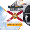 thumbnail image 6 of Magnet Me Up Florida US State Flag Vinyl Automotive Magnet Decal, 4x6 Inches, 6 of 7