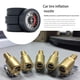 thumbnail image 3 of sweethay Boquilla de inflado de neumáticos de 6mm, estilo de coche, resistente al desgaste, adaptador de Clip resistente, compresor, piezas de Herramientas de reparación de automóviles 0.8 cm sweethay VI000197-02, 3 of 6