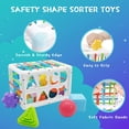 thumbnail image 6 of Toys for 1 Year Old, Shape Sorter Learning Toys for Baby 6-12 Months, Montessori Toys for Boys Girls Christmas Easter Gifts, 6 of 10