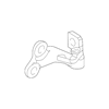 Genuine OE Jaguar Hinge - C2S45166