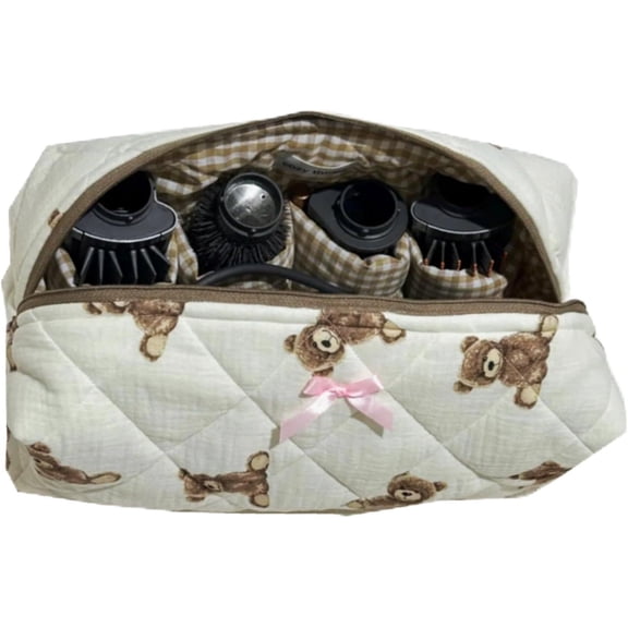 Travel Case Hair Tools Compatible ,Shark Complete Styler and Attachments, Cute Hair Dryer Bag, Cute Hair Dryer Bag, Hair Tools Organizer(1set - LI)