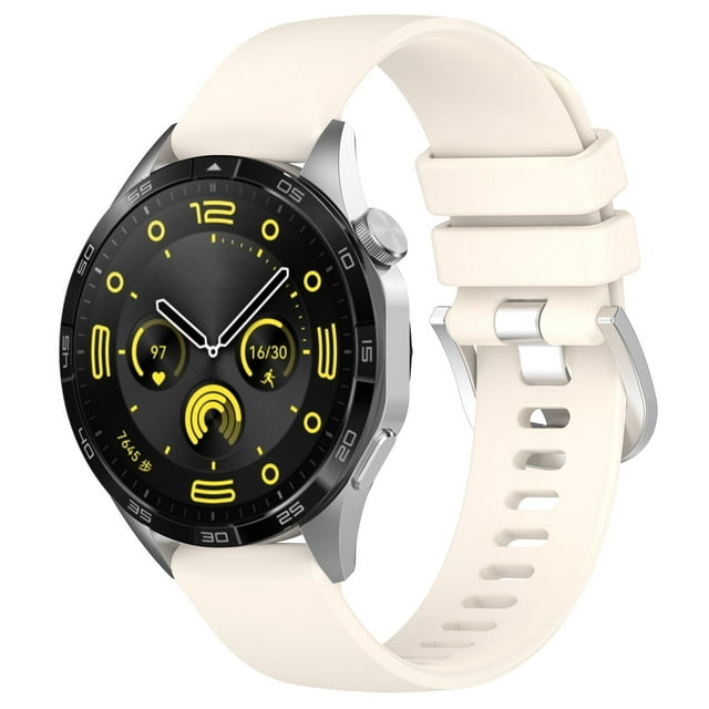 Sporty Breathable Silicone Watch Band Sweatproof Water Proofing And Comfortable Wearing Experience Compatible With Smartwatch Bulk Analog Watch Mechanical Watch with Letters Ca0621-05l Men's Analog