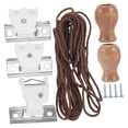 thumbnail image 3 of Kit de montaje para persianas enrollables, pieza de reparación de persianas y cortinas, herramienta de reparación de cuerda metálica de 3 m para salón, 3 of 6