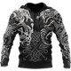thumbnail image 1 of "Xishao Sudadera con Capucha para Hombre, Ropa con Estampado 3D De Lobo Y Dragón, Jersey con Cremallera, Chaqueta Informal" Xishao ropa, 1 of 2