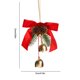 thumbnail image 3 of Fiudx Liquidación de ofertas flash Adorno colgante para árbol de Navidad, casa de pajarita, pino, campana pequeña, colgante para puerta, decoración navideña, 3 of 6