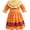 Orange dress only, variant on WIBACKER Toddler Baby Girl Princess Dress with a Bag Kids Girls Ball Gown Fancy Cosplay Costume for Birthday Halloween Christmas Party