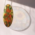 thumbnail image 4 of Flower Stained Glass Window Hanging, Stained Glass Window Decor Suncatcher for Women, Perfect Home Decor, Stained Glass Ornament 2025, Holiday Decoration, Seasonal Keepsake Gift,, 4 of 6