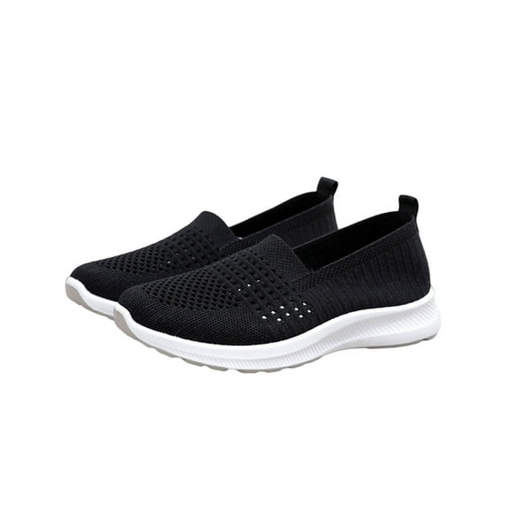 Avamo Men's Running Shoes Non Slip Shoes Breathable Lightweight Sneakers Slip Resistant Athletic Sports Walking Gym Work Shoes