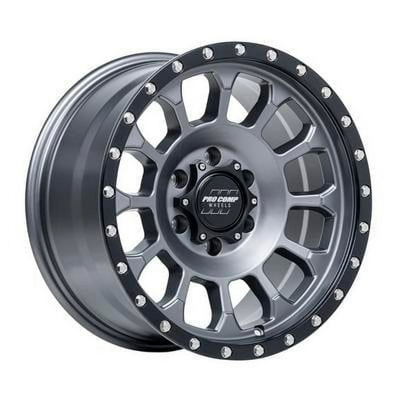 Pro Comp Wheels Wheel 2634-78573 Series 34; 17 Inch Diameter x 8.5 Inch Width; 5 x 127 Millimeter/5 x 5.00 Inch Bolt Pattern; 0 Millimeter Offset; 4.75 Inch Backspacing; 60 Degree Conical Seat Lug