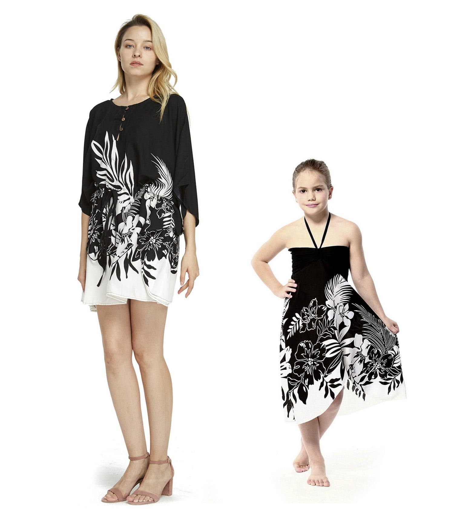 poncho girl dress