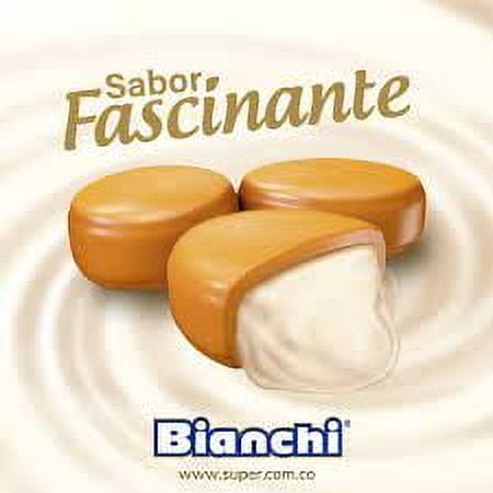 Bianchi Milk Candy With White Chocolate Center - 100 Piece Bag, Caramel Flavored Treats