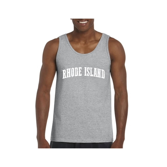MmF - Men's Tank Top for Men, up to Men Size 3XL - Rhode Island