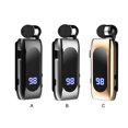 thumbnail image 3 of Auriculares de solapa Seitruly carga rápida Bluetooth Oro, 3 of 6