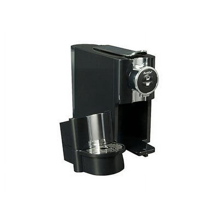 Barsetto Black Stainless Steel Single Serve Espresso Machine (1