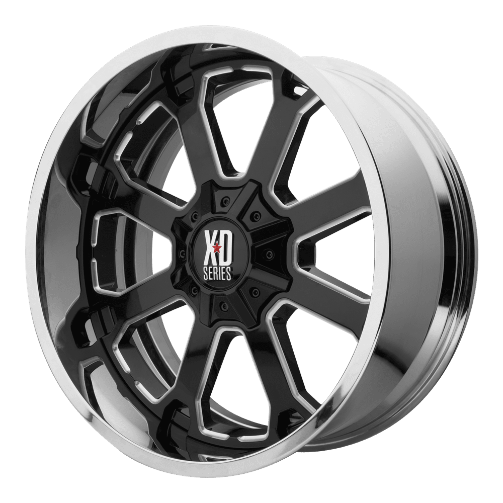 Xd Series By Kmc Wheels Buck 25 20x10 6x13500 Gloss Black Milled