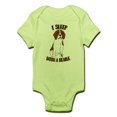 thumbnail image 1 of CafePress - I Sleep With Beagles - Baby Light Bodysuit, 1 of 1