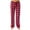 Red, variant on Wiicoznt Pajama Pants for Women Checkered Print Elastic Waist Pajama Bottoms Casual Comfy Loose Sleepwear Plus Size Full Length Pants with Pockets