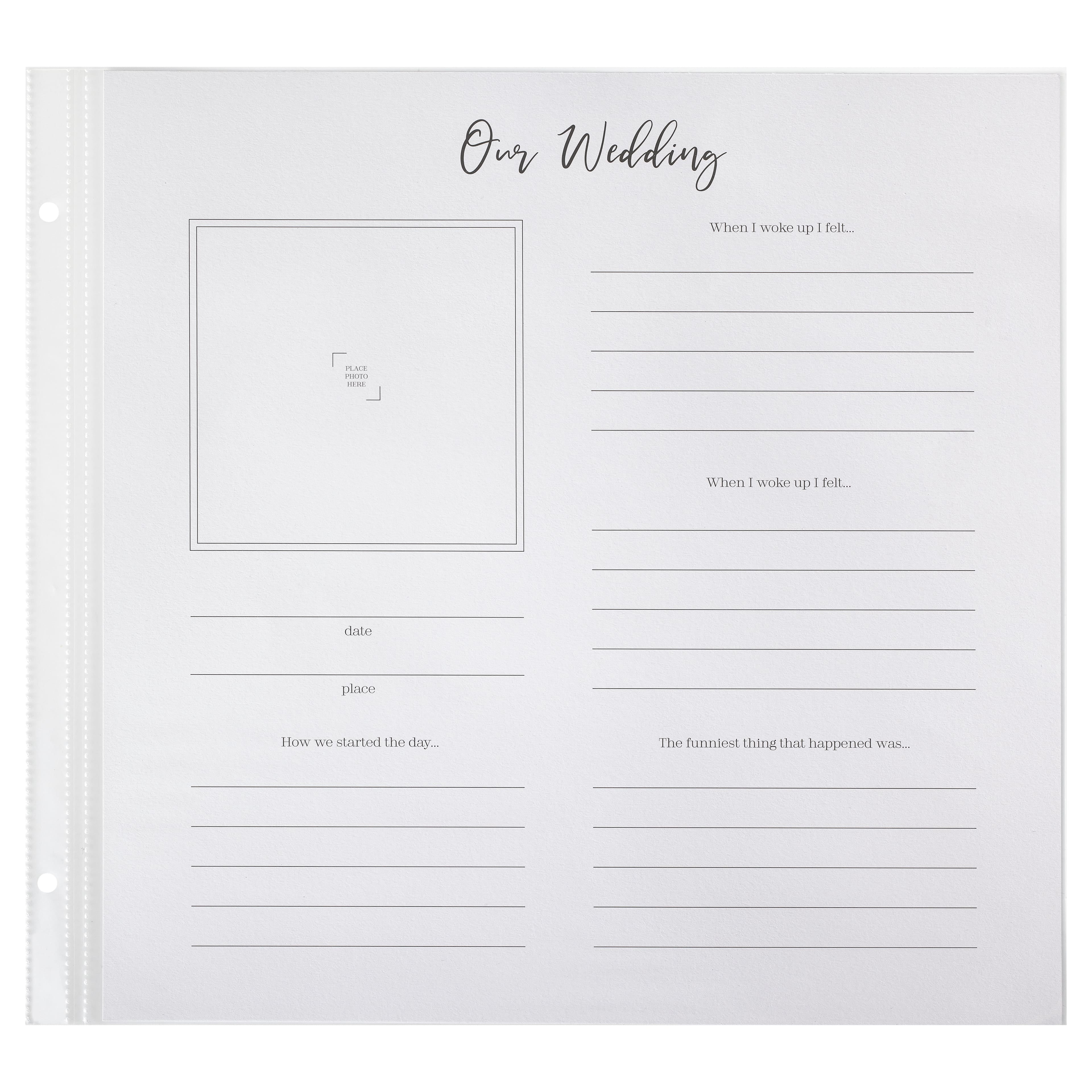 Recollections Dark Floral Scrapbook Album, 6 Pack