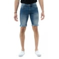 thumbnail image 1 of CULTURA Men's Denim Shorts Fashion Roll Up Slim Fit Modern Stretch Jean Shorts for Men, 1 of 6