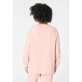 thumbnail image 2 of Roaman's Women's Plus Size Comfort+ Fleece Lace Shoulder Sweatshirt, 2 of 4