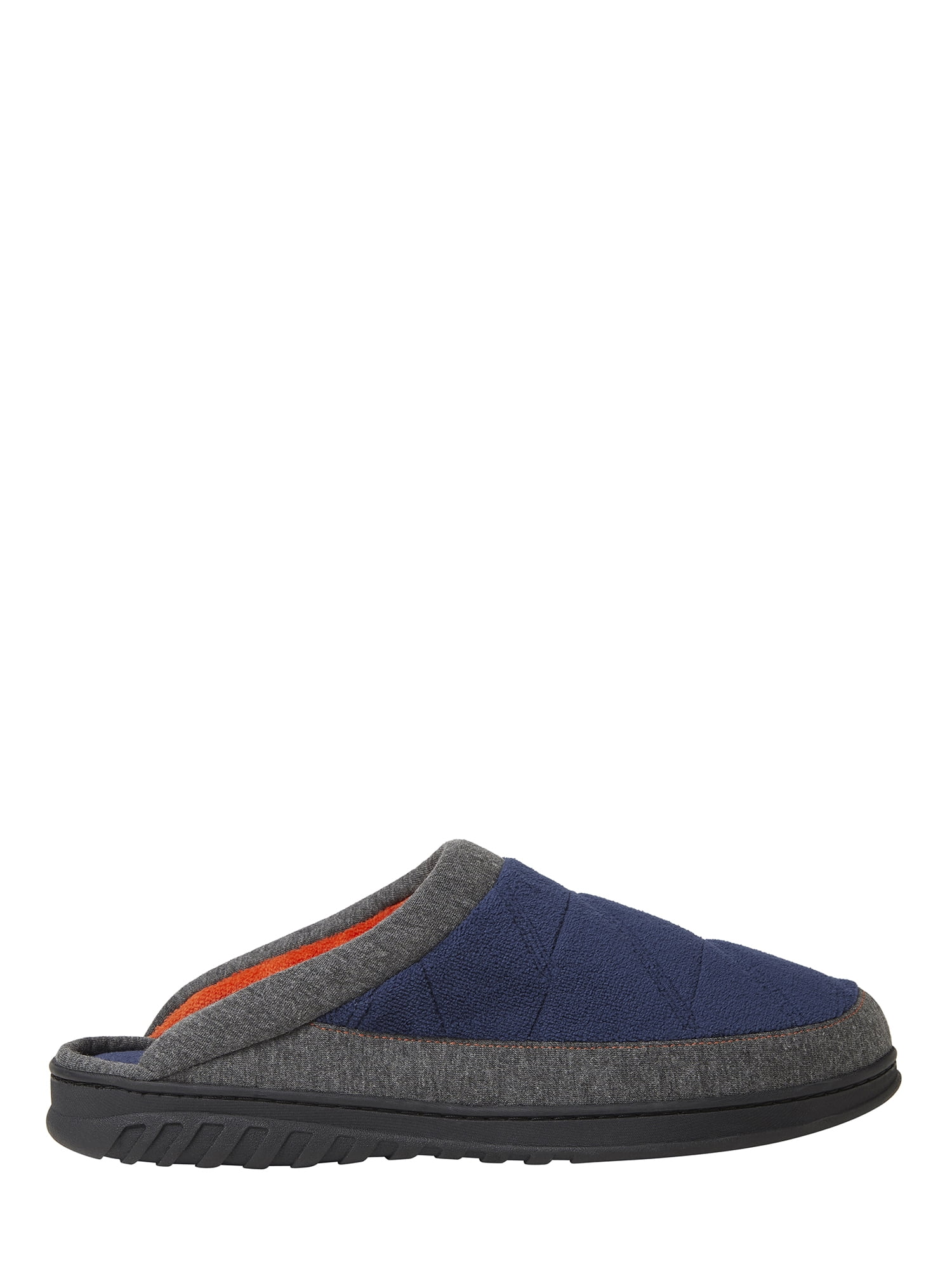 Dearfoams Men's Quilted Terry Scuff Slippers