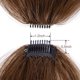 thumbnail image 2 of Clip In Bangs Extensiones para el cabello Clip marrón rojizo en flequillo con flequillo plano natural y agradable con sienes para mujeres One Piece Piel (Bangs, marrón medio) esquí esquí Gafas de esquí, 2 of 5