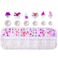 thumbnail image 1 of Diamantes de imitación para decoración de uñas, gemas para uñas, para manualidades, maquillaje, cambio de decoración, decoración de uñas Ormromra CPB-US-CJZ250-10, 1 of 5