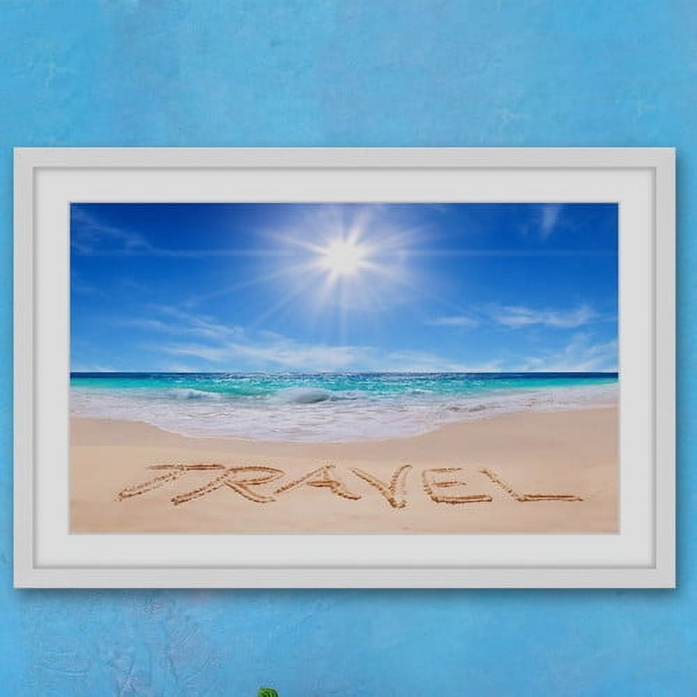 Marmont Hill "Travel in the Sand" Framed Painting Print