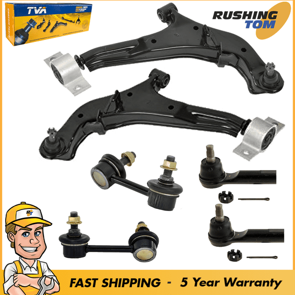 6Pc Complete Front Suspension Kit For 2000-2004 Nissan Maxima Infiniti i30 i35