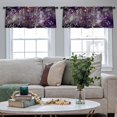 thumbnail image 5 of LALILO Kitchen Curtain Valance And Zodiac Signs Zodiac Couple Rod Pocket Window Curtain 52"x 18" Set of 2, 5 of 7