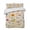 Beige Yellow, variant on Quilts Queen Size, Spring Floral Soft Comforter Bedding Set for Bed, Vintage Pastoral Rustic Botanical Flowers Lightweight Quilted Bedspread with Pillow Cover(2 Pieces) for All Season, 90x96 Inch