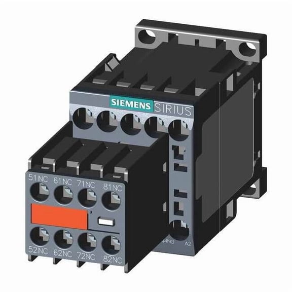 Siemens IEC Control Relay,4NO/4NC,110/120VAC,10A 3RH22441AK60