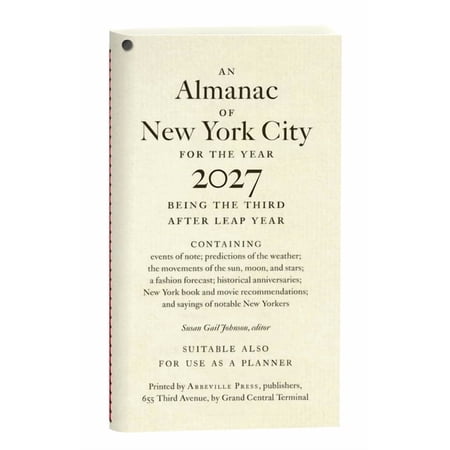 An Almanac of New York City for the Year 2027 (Paperback)