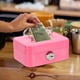thumbnail image 5 of Caja de Dinero Pequeña, Caja Fuerte Mini, Caja de Ahorro de Dinero con Llaves para Efectivo, Relojes, Joyas y Objetos Personales, Gris, 5 of 6