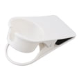 thumbnail image 3 of Cup Holder Clip, Desk Side Bottle Clip Smart Storage Easy Clipping Firm Fixing  For Office White, 3 of 8