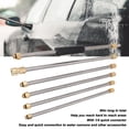 thumbnail image 3 of Pressure Washer Extension Wand, Efficient 90 Inch Stainless Steel Pressure Washer Lance With 1/4 Inch Quick Connect For Roof Cleaning, 3 of 8