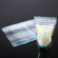 thumbnail image 3 of Rupoun 30 Pack 250ml BPA‑Free Pre‑Sterilised Breast Milk Storage Bags – Leak‑Proof, Double Seal, Self‑Standing, Date/Time/Volume Marked, 3 of 7