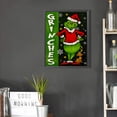 thumbnail image 4 of Pintura de diamante 5D DIY Taladro redondo completo The Grinch Kit Decoración del hogar (GS3190), 4 of 9