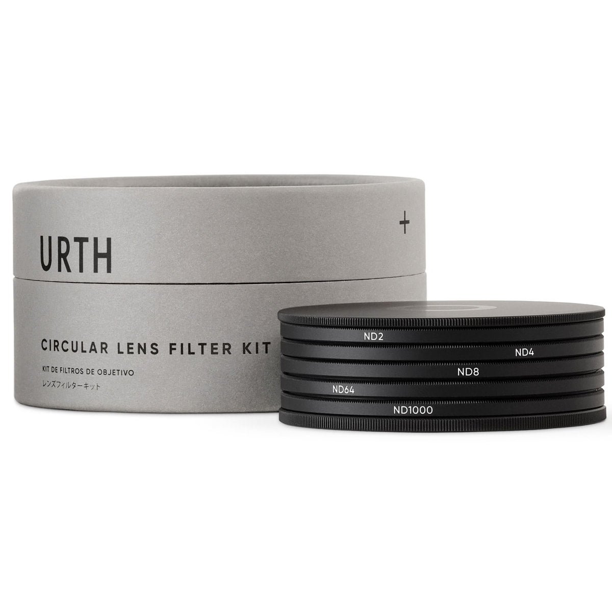 Urth 43mm ND8, ND64, ND1000 レンズフィルターキット (プラス+) : Urth 43mm 3-in-1 Lens Filter Kit (Plus+) \u2014 Neutral