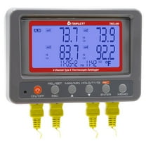 Triplett 4-Channel Type K Temperature Datalogger TMDL400